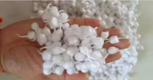 Cotton Diya Batti 500 Pieces Pack Puja Cotton Wicks for Oil Lamp Mandir Aarti Deepak Wick for Temple Prayer Festival Diwali Puja Samagri image 3