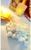 Handmade Cotton Wick Batti for Diya and Puja Pack of 500 Pure Cotton Jyot Batti Oil Lamp Wicks for Temple Aarti Diwali Puja Mandir Deepak Cotton Wicks image 3