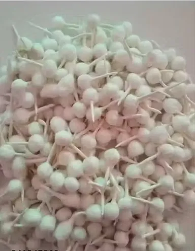 Premium Cotton Diya Batti 2500 Pieces Puja Lamp Wicks for Oil Lamp Aarti Jyot Cotton Wick for Mandir Temple Festival Diwali Puja Samagri Handmade Cotton Batti thumbnail 1