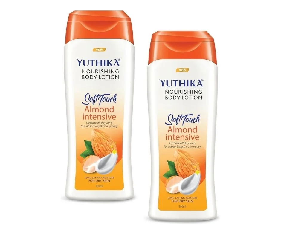 2 YUTHIKA ALMOND INTENSIVE NOURISHING SOFTTOUCH BODY LOTION 300ML image 2
