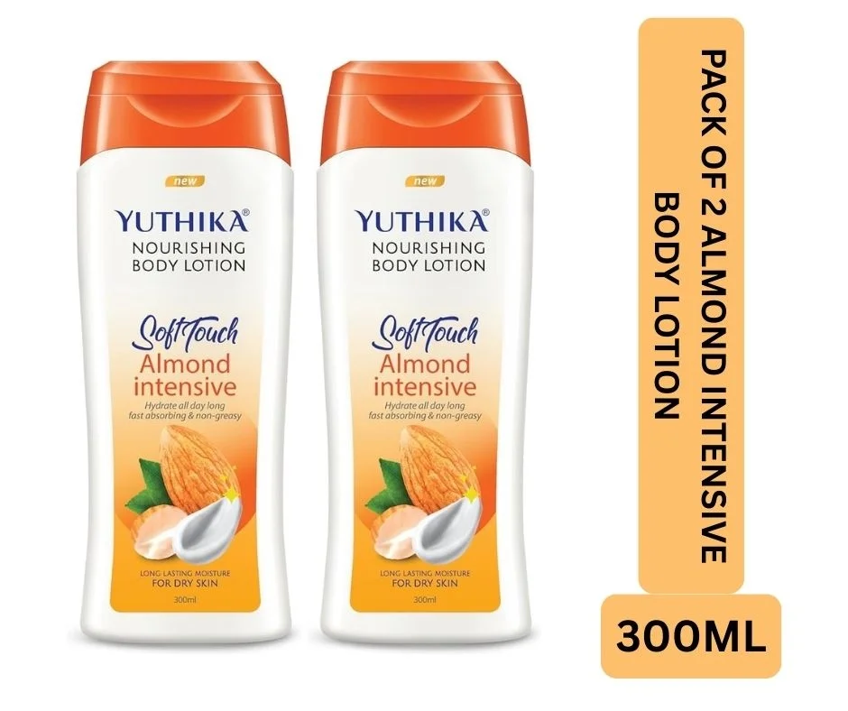 2 YUTHIKA ALMOND INTENSIVE NOURISHING SOFTTOUCH BODY LOTION 300ML image 3