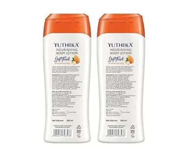 2 YUTHIKA  ALMOND INTENSIVE NOURISHING SOFTTOUCH  BODY LOTION 300ML thumbnail 3