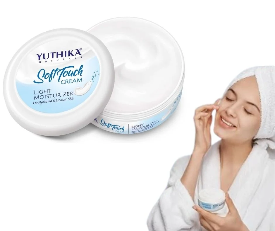 1 YUTHIKA NATURALS LIGHT MOISTURIZER SOFTTOUCH CREAM 300ML image 2
