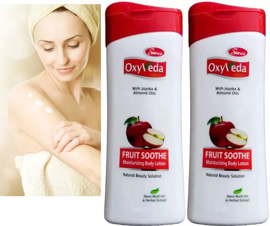 2 OXYVEDA FRUIT SOOTHE MOISTURIZING BODY LOTION 500ML image 2