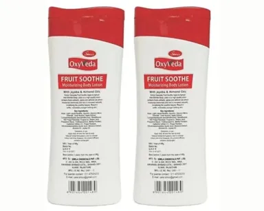 2 OXYVEDA FRUIT SOOTHE MOISTURIZING BODY LOTION 500ML thumbnail 2