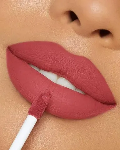  Matte Nude Lipstick Set for Women | Waterproof, Smudge-Free, Long-Lasting Liquid Lip Colour Collection thumbnail 4