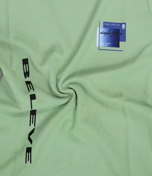 Boys Cotton Printed T-Shirt Light Green Casual Summer Half Sleeve Kids Graphic Tee Soft Breathable Round Neck Children Daily Wear Stylish Boys T Shirt Boys Cotton Printed T-Shirt Light Green Casual Summer Half Sleeve Kids Graphic Tee Soft Breathable Round image 3