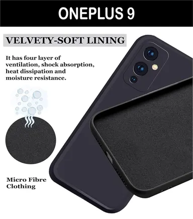 Premium Slim Shockproof Anti-Scratch TPU & Silicone Hybrid Back Cover Case for OnePlus 9 – Clear, Colored, Lightweight Phone Protector with Precise Cutouts and Anti-Yellowing Design thumbnail 2
