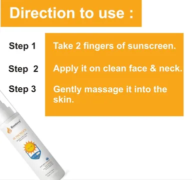 Rootovo SPF 50+ PA+++ Sunscreen Broad Spectrum UVA UVB Protection Face Sunscreen Cream with Aloe Vera Niacinamide Hyaluronic Acid Alpha Arbutin for All Skin Types 50g thumbnail 6