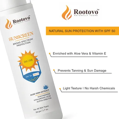 Rootovo Daily Brightening Face Serum 15% Vitamin C 5% Niacinamide Hyaluronic Acid Skin Brightening Serum for Dark Spots Pigmentation Hydrating Face Ser thumbnail 3