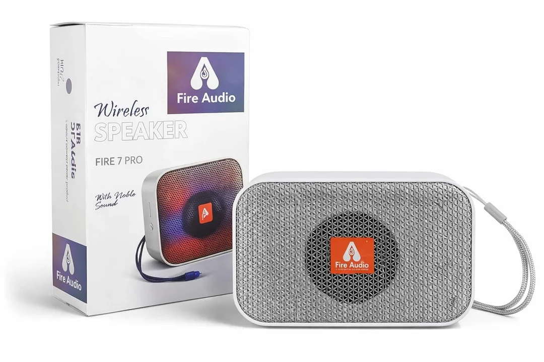 Refurbished) Fire Audio Fire 7 Pro Wireless Bluetooth Speaker Portable 5W Bass Stereo Sound RGB LED Mini Speaker USB AUX TF Card Support Rechargeable Outdoor Travel Speaker India image 7