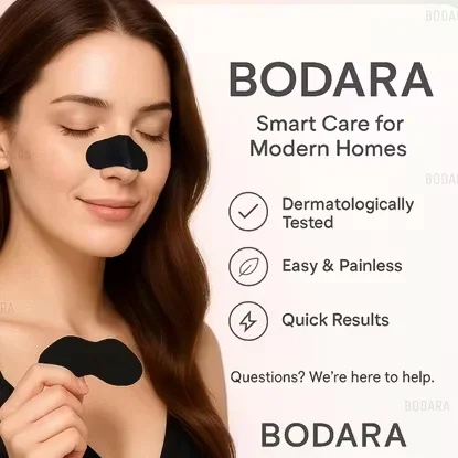 Blackhead Remover Nose Strips Deep Cleansing Charcoal Nose Pore Strips Oil Control Acne Blackhead Removal Peel Off Nose Patch for Men Women Pack of 10 image 2