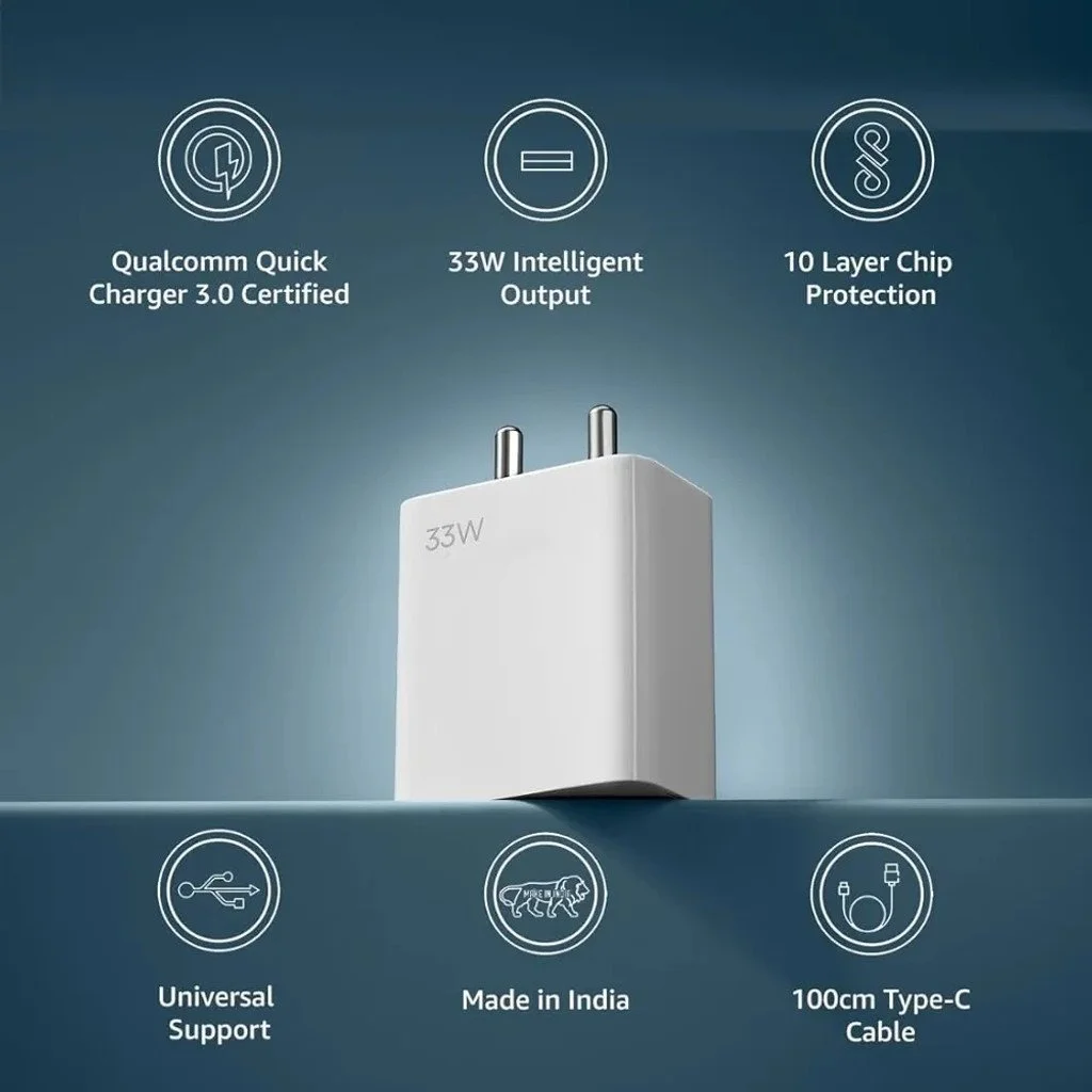 33W Fast Charger Adapter With USB Type C Cable Mobile Phone Fast Charging Wall Charger For Android Smartphones Quick Charge Power Adapter image 2