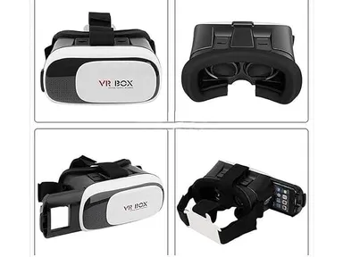 3D VR Box Virtual Reality Headset for Smartphones with Adjustable Lens HD Optics Immersive 360 Degree Gaming Movie Experience Lightweight Comfortable VR Glasses for Android iPhone All Mobiles thumbnail 4