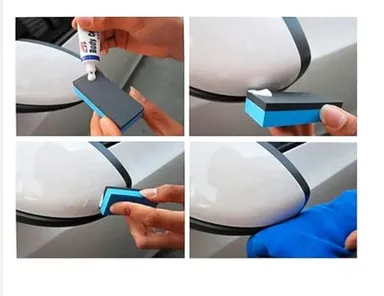 Car Scratch Remover Kit for Deep Scratches, Paint Repair Polishing Wax Compound Cream with Sponge, Car Body Scratch Removal Solution for Cars, Bikes, Auto Detailing Kit India thumbnail 4