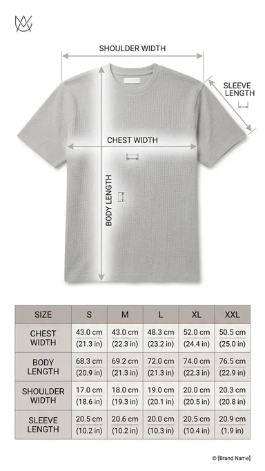 Men Waffle Knit Cotton T-Shirt Light Grey Crew Neck Half Sleeve Breathable Summer Casual Regular Fit Textured T Shirt for Men Daily Wear Gym Travel Soft Fabric India thumbnail 4