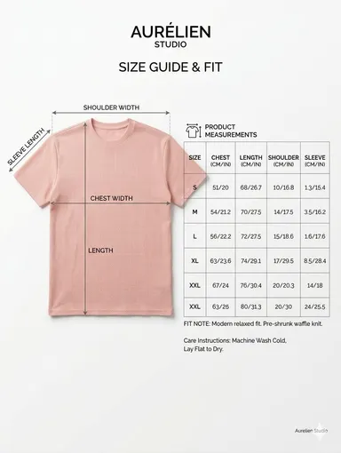 Premium Waffle Knit Cotton T Shirt for Men Peach Pink Crew Neck Half Sleeve Relaxed Fit Breathable Summer Casual Wear Solid Textured Tee India thumbnail 4