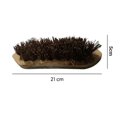 Raw Title Found: Natural Coconut Coir Scrub Brush – 21cm x 5cm | Handmade | Eco Friendly Cleaning Brush for Kitchen & Home Use (Amazon India) thumbnail 1