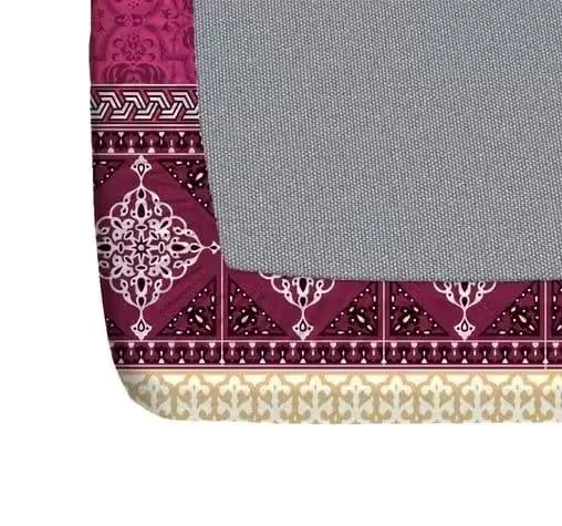Aarvi Fitted Bedsheet King Size Cotton Elastic Bed Sheet with Deep Pocket Mattress Cover Soft Breathable Double Bed Bedsheet with Pillow Covers India image 3