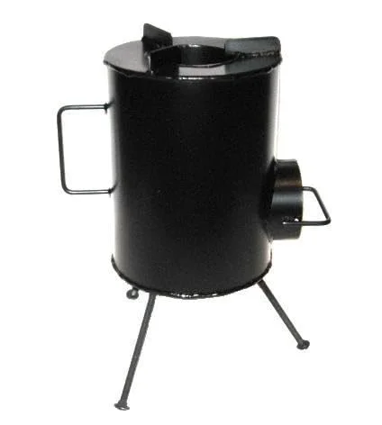 MEEJON Portable Iron Wood Burning Camp Stove Lakdi Ka Chulha Low Smoke Biomass Stove Heavy Duty Outdoor Cooking Stove for Camping Picnic Emergency Use India image 3