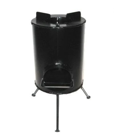 MEEJON Portable Iron Wood Burning Camp Stove Lakdi Ka Chulha Low Smoke Biomass Stove Heavy Duty Outdoor Cooking Stove for Camping Picnic Emergency Use India image 6