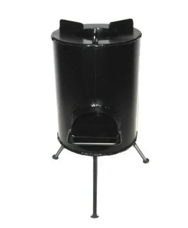 MEEJON Portable Iron Wood Burning Camp Stove Lakdi Ka Chulha Low Smoke Biomass Stove Heavy Duty Outdoor Cooking Stove for Camping Picnic Emergency Use India thumbnail 5
