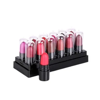 Sunisa Air Cushion CC and BB Cream Foundation with Mushroom Head Sponge + 12 Mini Lipsticks Professional Makeup Combo Neutral Finish Long Lasting Waterproof Base Powder Coverage for All Skin Tones India thumbnail 1