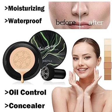 SR Sunisa Waterproof CC Cream Natural Foundation Light to Medium Coverage For All Skin Types Long Lasting Face Makeup Base thumbnail 2