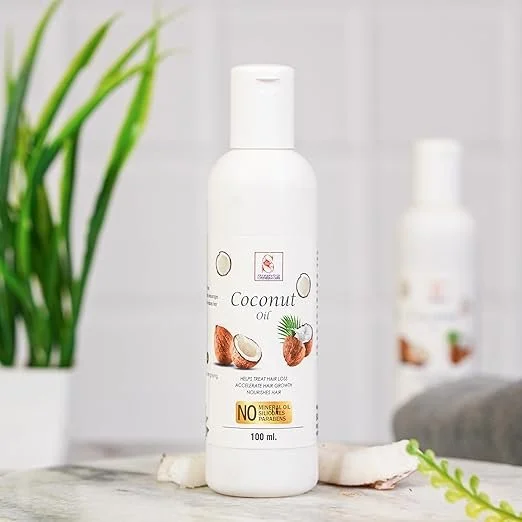 Sunisa Mushroom Head Air Cushion CC Cream Foundation + Coconut Oil Makeup Remover 100ml Combo Waterproof Long Lasting Concealer Moisturising Natural Finish Face Base Makeup Kit image 5