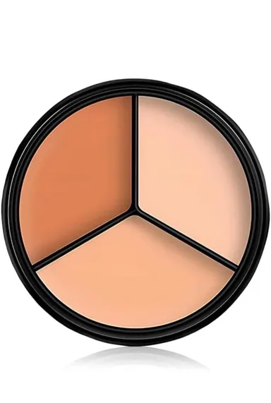 Professional 6 Colour Concealer Palette Makeup Colour Corrector Wheel Cream Contour Correcting Kit for Dark Circles Acne Redness Pigmentation Full Coverage Face Makeup thumbnail 1