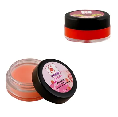 Sunisa Natural Strawberry Lip Balm 10g Moisturising Hydrating Lip Care for Dry Chapped Cracked Lips with Beetroot Tint Vitamin Enriched Lip Repair Balm for Soft Pink Lips Daily Use Lip Moisturiser thumbnail 1