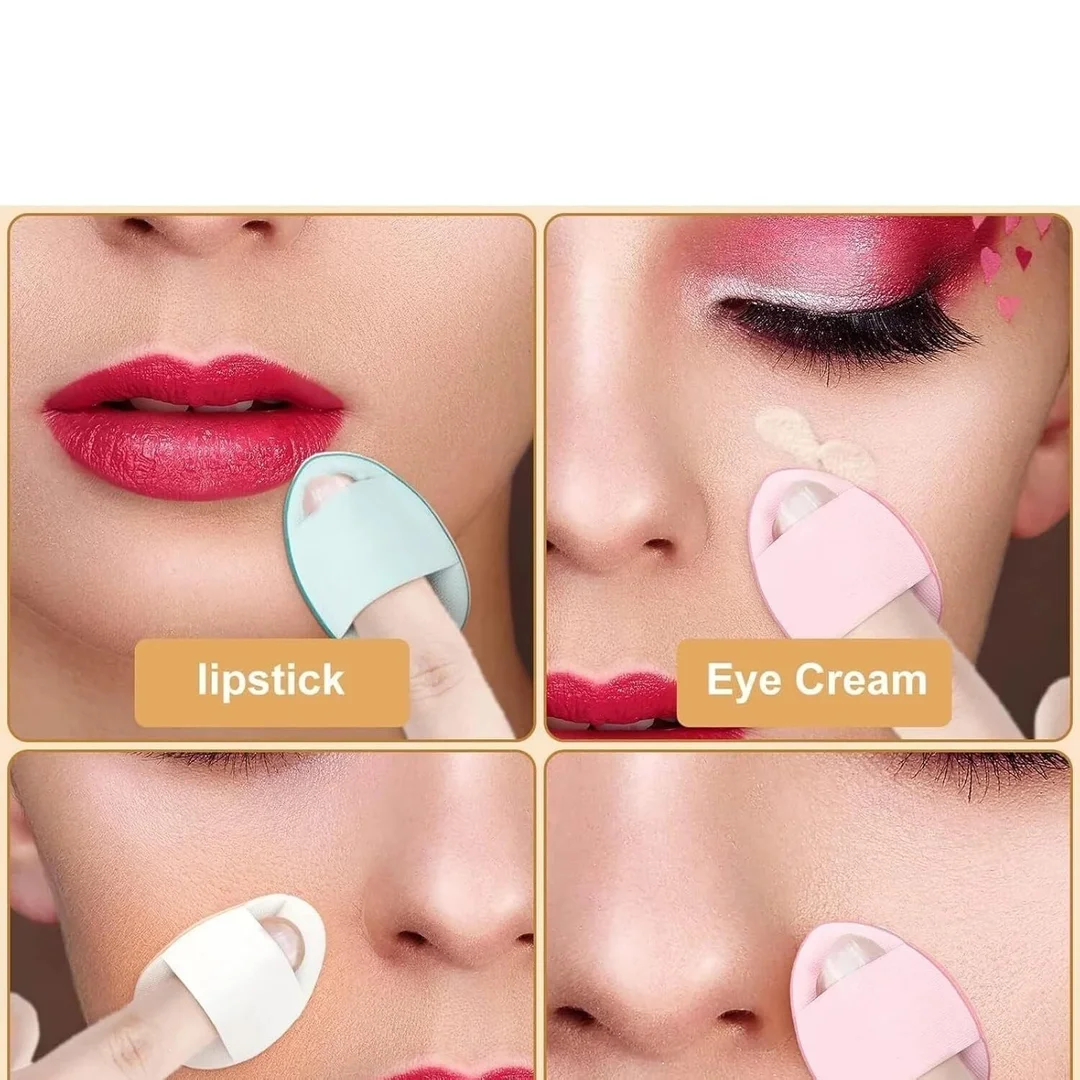 Professional 6 Colour Face Contour Concealer Palette Kit with Makeup Brush & Beauty Blender Sponges for Highlighting Contouring Correcting Face Makeup Professional Cosmetic Kit India image 4
