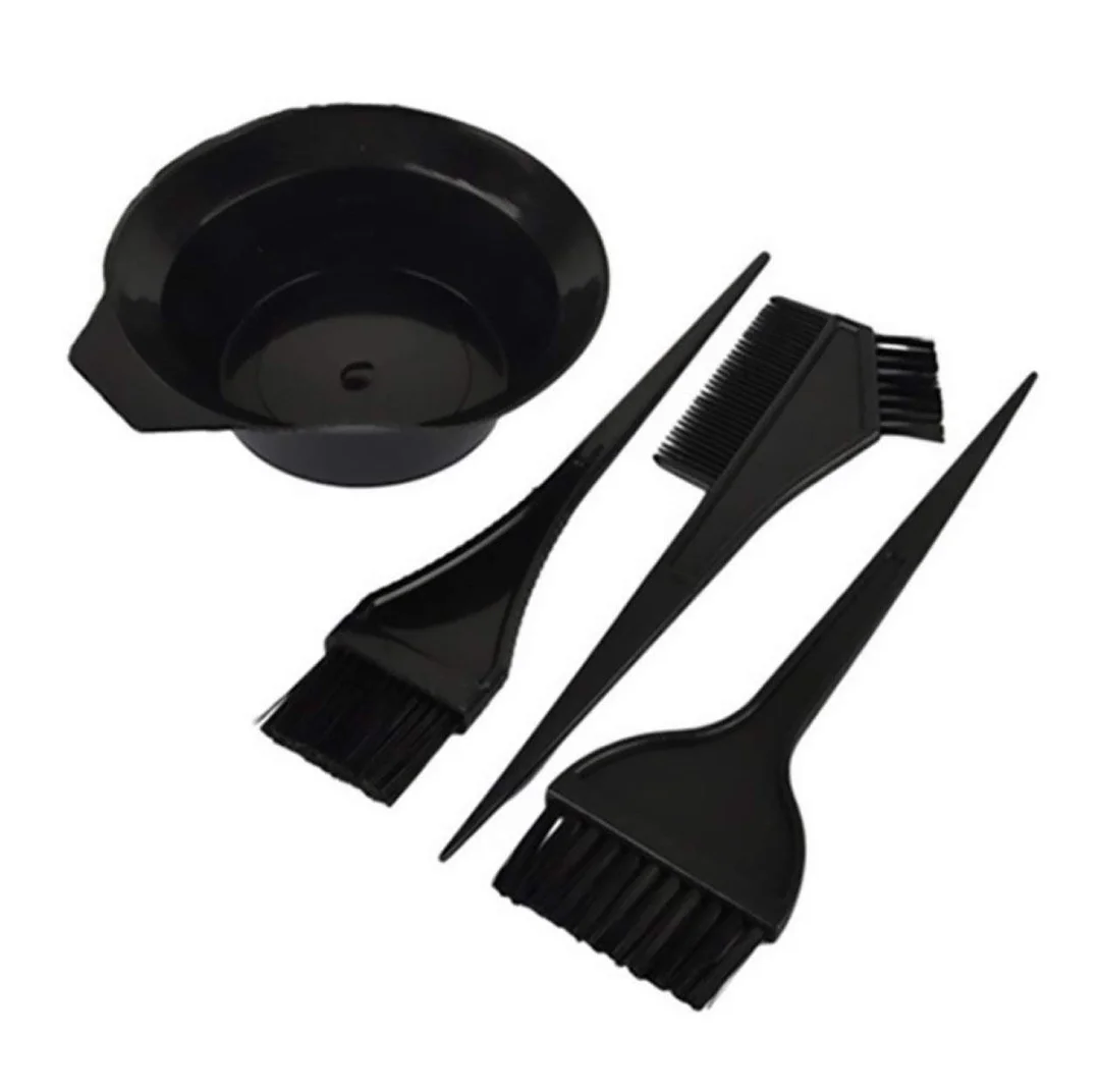 Professional Hair Colour Mixing Bowl with Dye Brush Set, Salon Hair Dye Applicator Kit with Tint Brush, Comb Applicator, Hair Colour Bowl for Home Hair Coloring, Bleach, Dye, Highlighting Kit image 2