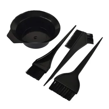 Professional Hair Colour Mixing Bowl with Dye Brush Set, Salon Hair Dye Applicator Kit with Tint Brush, Comb Applicator, Hair Colour Bowl for Home Hair Coloring, Bleach, Dye, Highlighting Kit thumbnail 1