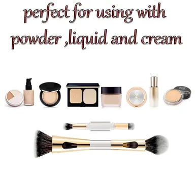 Sunisa Mushroom Head Air Cushion CC Cream Foundation Waterproof Long Lasting Oil Control Moisturising BB CC Cream with Dual Makeup Brush Natural Coverage Base Makeup WT Shade thumbnail 4