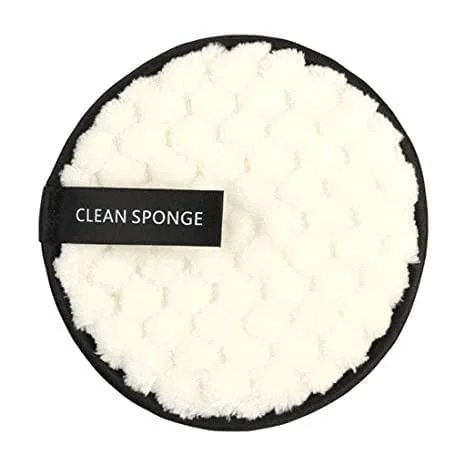 Reusable Microfiber Makeup Remover Pads 6 Pack Soft Facial Cleansing Sponge Washable Face Cleaning Pads Deep Pore Cleansing Cosmetic Remover Pads for Women Reusable Skincare Pads image 2