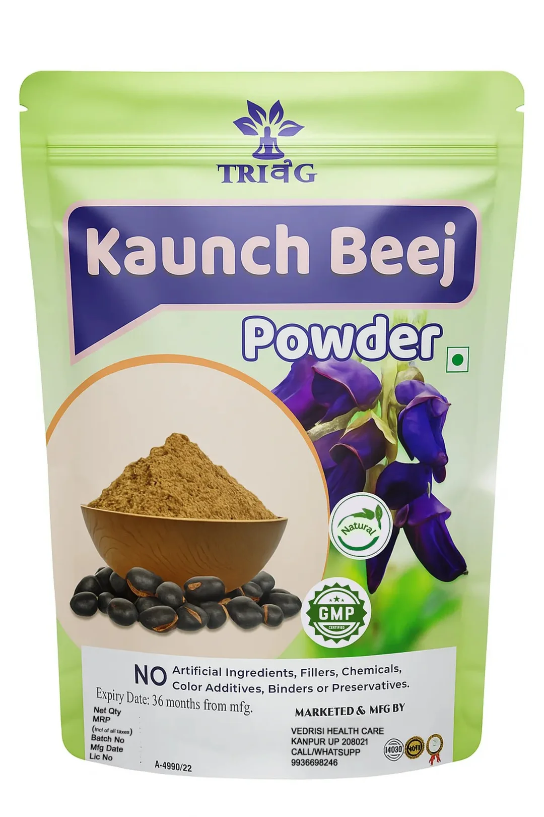 Ayurvedic Ashwagandha Safed White Musli Kaunch Seed Shatavari Herbal Wellness Powder Combo Pack 4 Natural Immunity Stamina Vitality Supplement India image 4