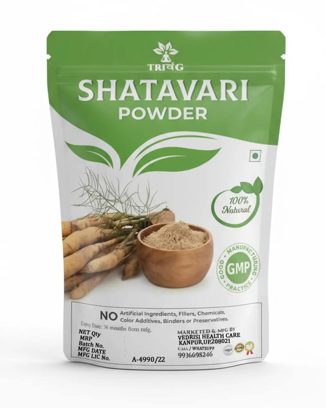 Trivang Herbal Immunity Combo Pack Ashwagandha Safed Musli Kaunch Seed Shatavari Powder 4x100g with Shilajit 20g Natural Ayurvedic Wellness Supplement for Energy Vitality Strength image 4