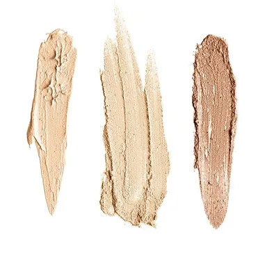 3 in 1 & 6 in 1 Cream Concealer Palette with 4 Mini Puff Blenders Long Lasting Full Coverage Colour Corrector Makeup Kit for Dark Circles Blemishes Contour Face Makeup for Women & Girls thumbnail 1