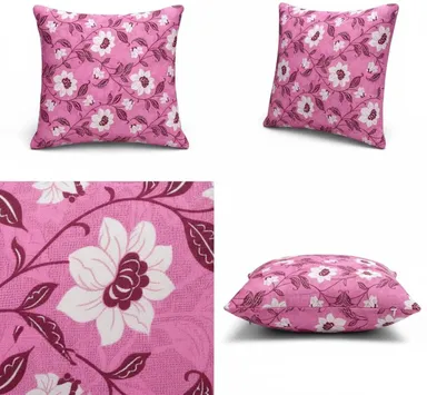 SOFT SNOOZE Microfibre Bolster Pillow Pack of 5 Multicolor Printed Soft Luxury Cylindrical Cushions for Bed Sofa Support Sleeping Neck Back Support thumbnail 1