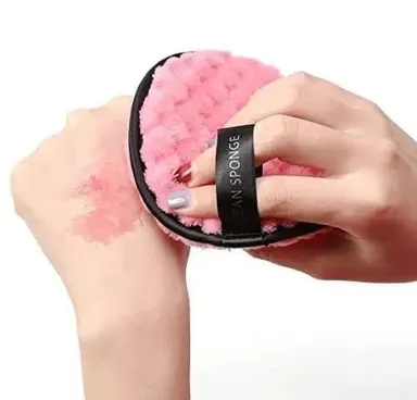 Reusable Microfiber Makeup Remover Pads Round Soft Face Cleansing Pads Washable Double-Sided Cosmetic Removal Puff for Foundation Mascara Skincare Toner Sensitive Skin thumbnail 1