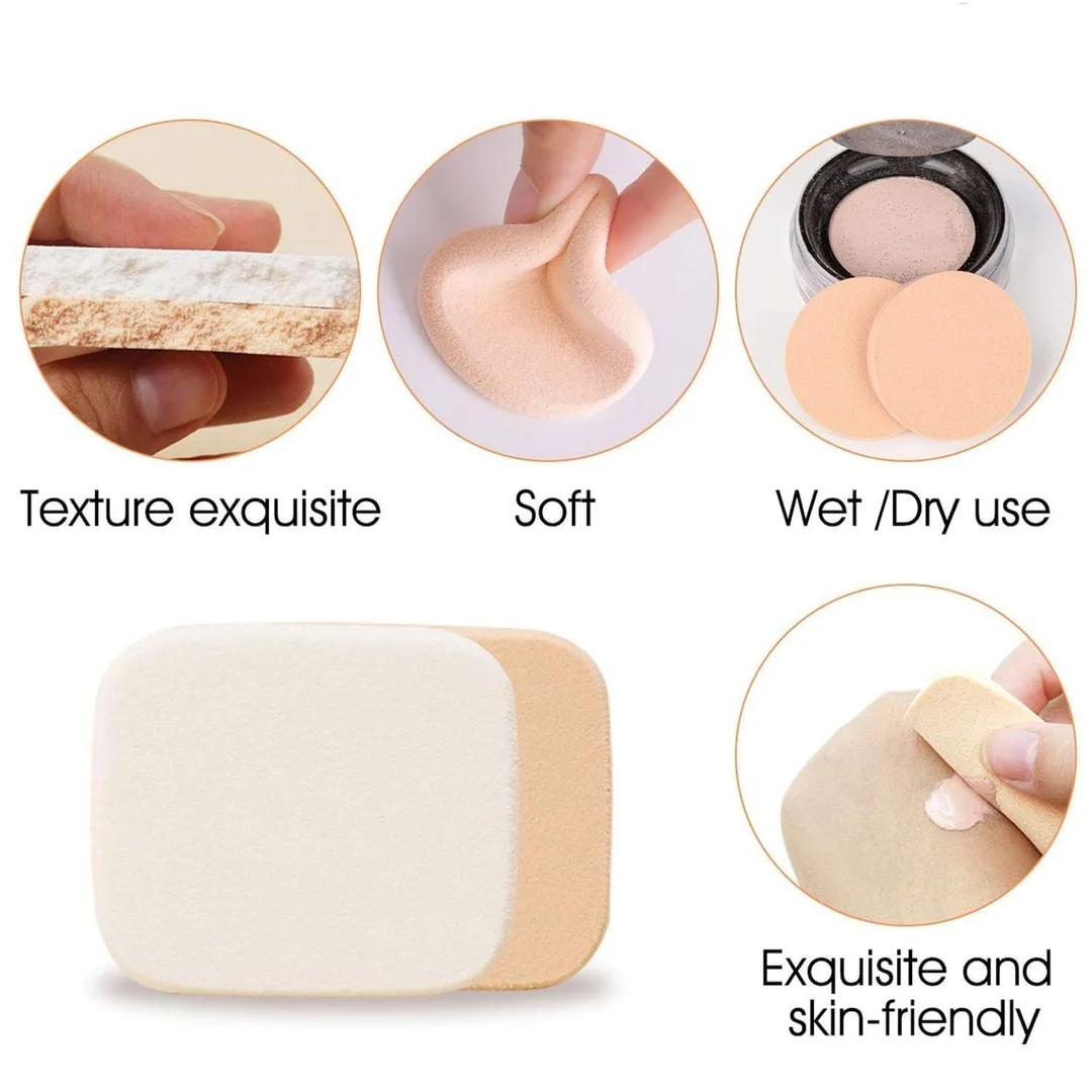 Professional Multi Colour Makeup Blender Sponge Set for Foundation Concealer BB Cream Powder Application Soft Latex Free Cosmetic Beauty Sponges Wet Dry Makeup Blending Puff Kit image 2