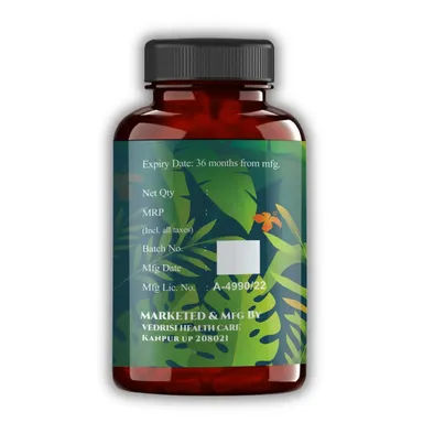 Vangam Ashwagandha Capsules 60 Count Ayurvedic Stress Relief Supplement for Energy Stamina Immunity Testosterone Boost Herbal Adaptogen for Men Women India thumbnail 3