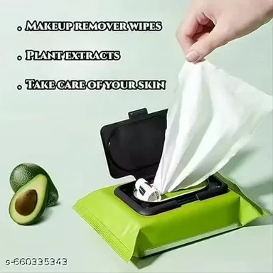 Makeup Remover Wet Wipes for Face 60 Sheets Cotton Soft Hydrating Cleansing Towelettes Alcohol Free Gentle Skin Cleansing Wipes for Women Men Waterproof Makeup Removal Makeup Remover Wet Wipes for Face 60 Sheets Cotton Soft Hydrating Cleansing Towelettes  thumbnail 0