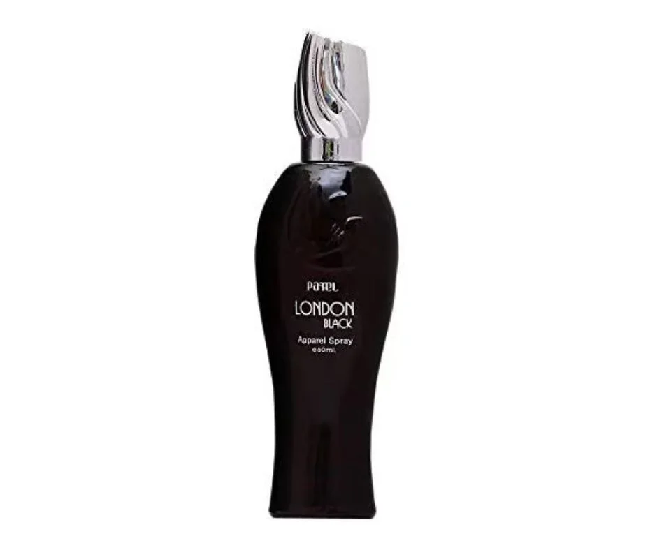 1 PATEL LONDON BLACK APPAREL SPRAY PERFUME 60ML image 2