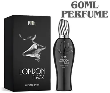 1 PATEL LONDON BLACK APPAREL SPRAY PERFUME 60ML thumbnail 2