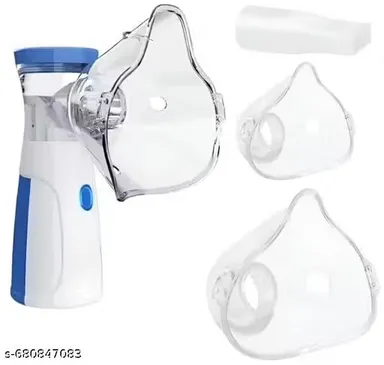 Portable Mesh Nebulizer Machine for Baby Adults Rechargeable Silent Ultrasonic Nebulizer for Asthma Cough Sinus Allergy Relief Compact Handheld Travel Inhaler with Self Cleaning Technology Long Battery Life thumbnail 3