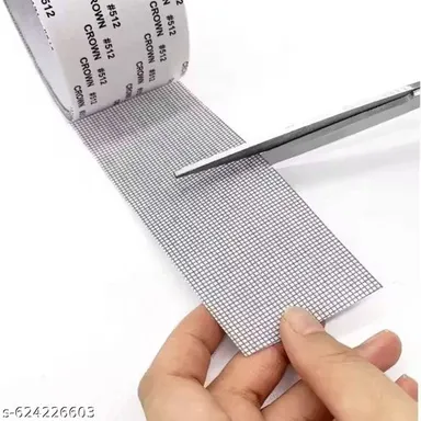 Mosquito Net Repair Tape 200cm x 5cm Strong Adhesive Waterproof Mesh Patch Roll for Window Door Jali Screen Fix Anti Mosquito Insect Protection DIY Repair Strip thumbnail 3