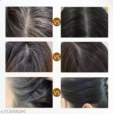 2 in 1 Hair Colour Dye Stick Comb Instant Black Hair Colour Root Touch Up Waterproof Sweat Proof Easy Application Hair Dye Comb for Men Women Korean Hair Colour Stick thumbnail 2