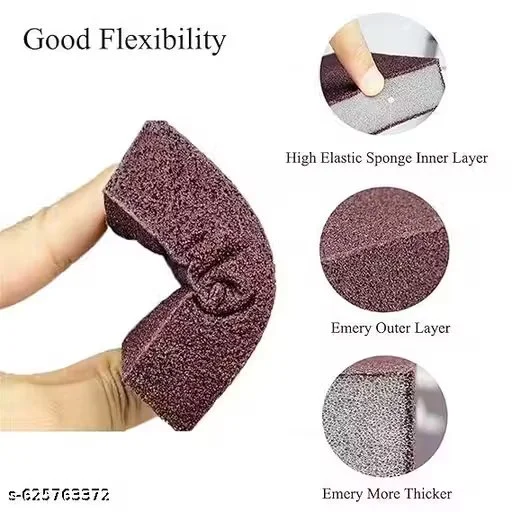 Heavy Duty Kitchen Cleaning Brush with Handle for Utensils Pots Pans Sink Tiles Multipurpose Scrub Brush Portable Decontamination Brush for Home Cleaning India image 3